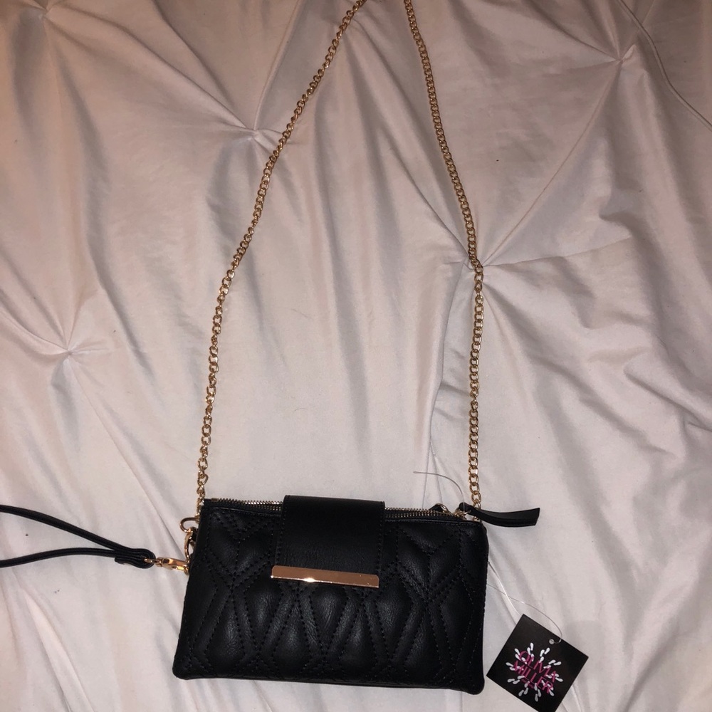 Black crossbody bag